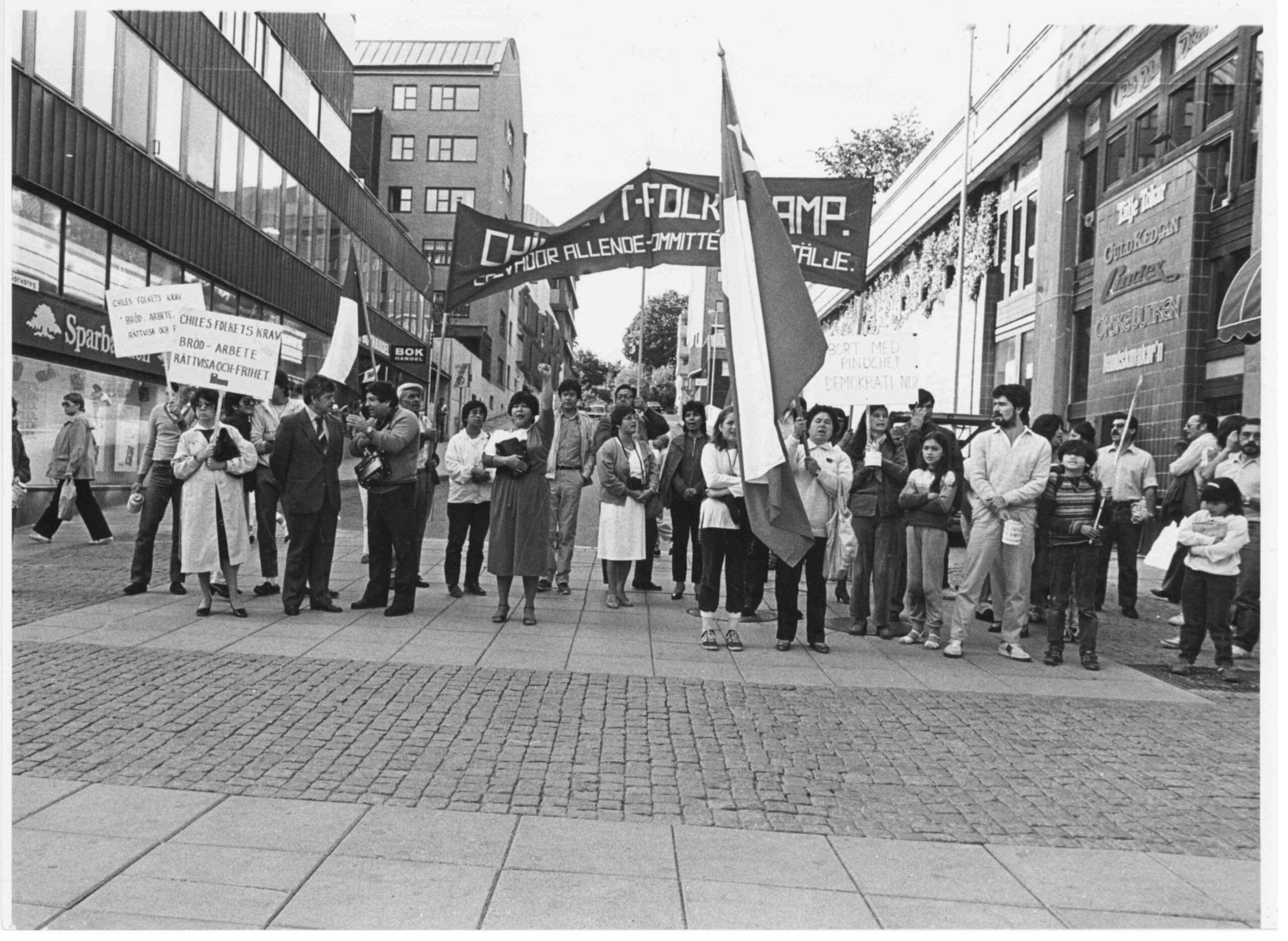 Demonstration i Södertälje